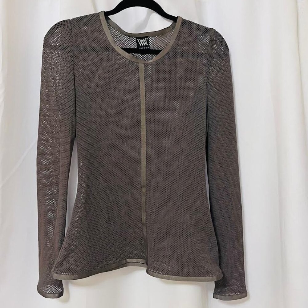 W by Worth mesh top